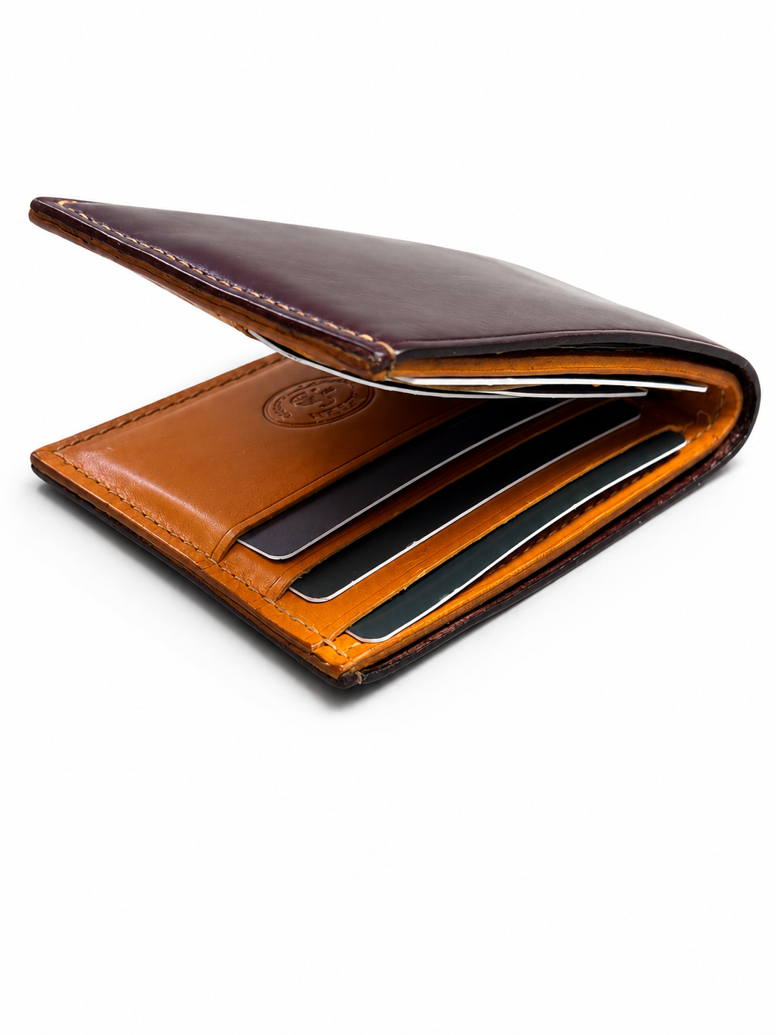 Beren Burgundy Bifold Wallet