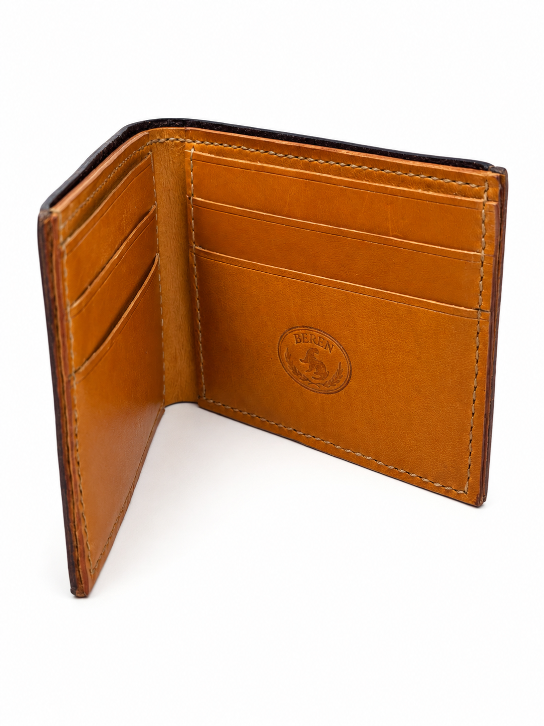 Beren Burgundy Bifold Wallet