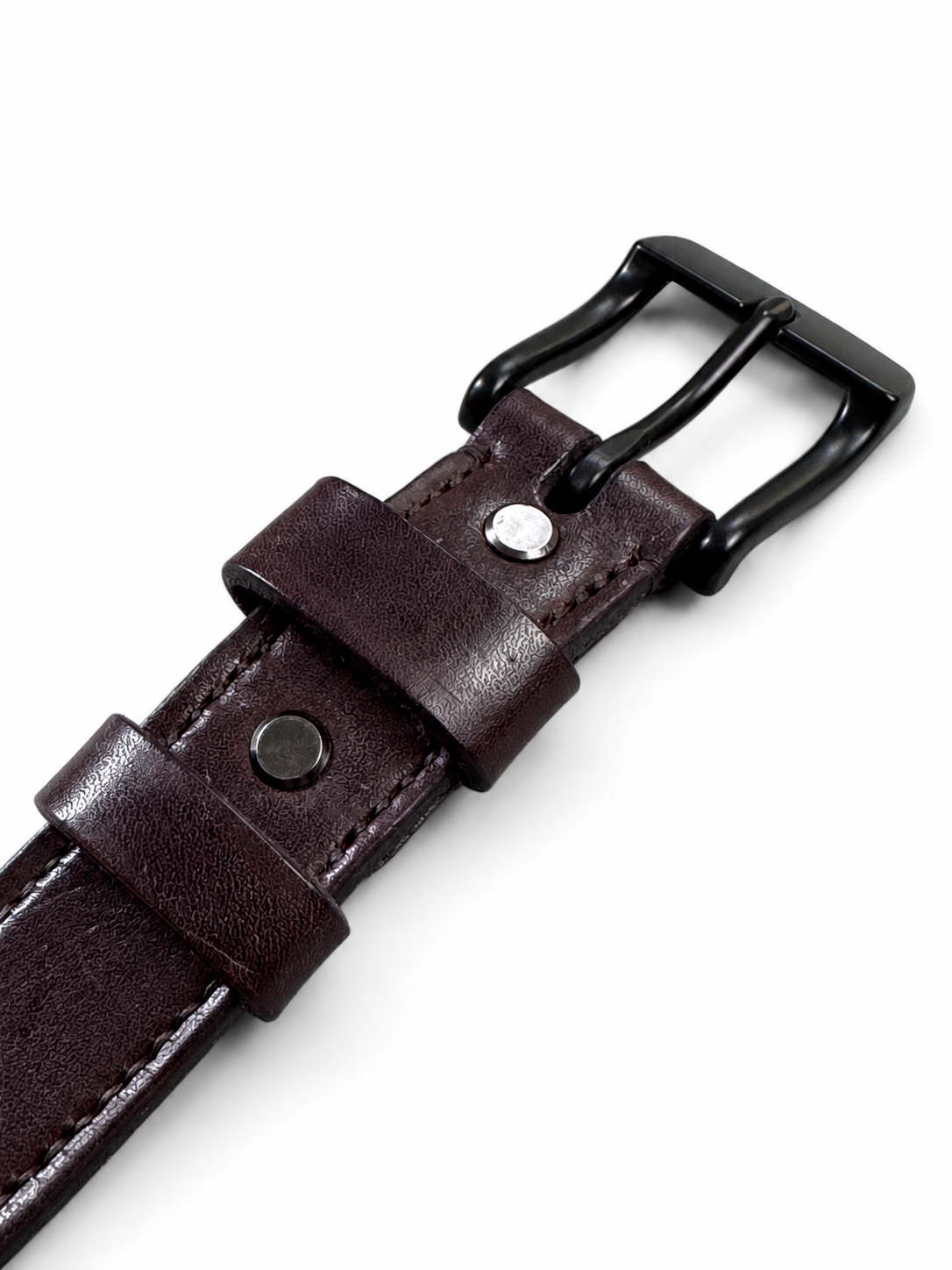 Men’s Hand-Stitched Wickett & Craig Traditional Harness Leather Belt