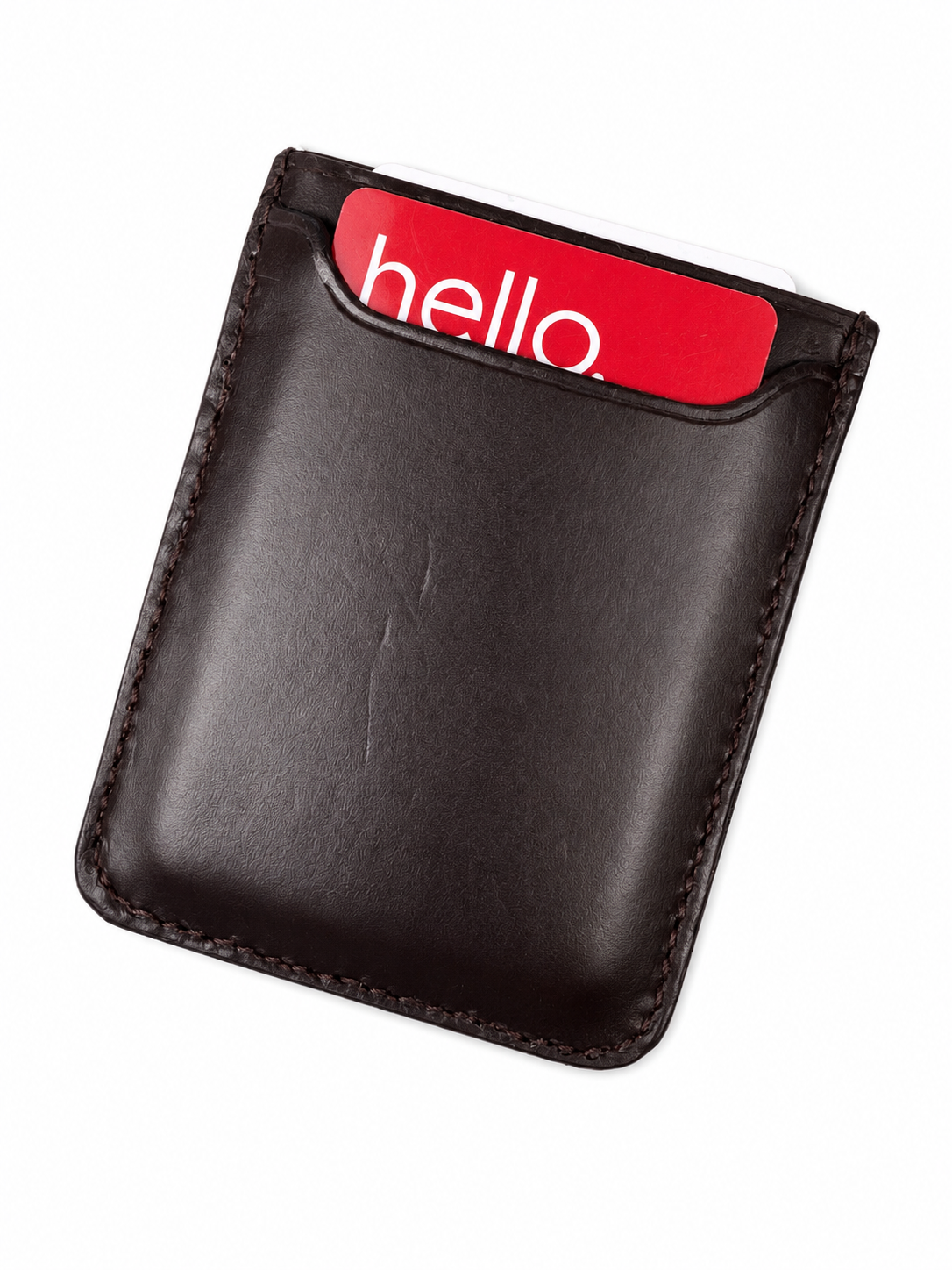 Beren Burgundy Card Holder