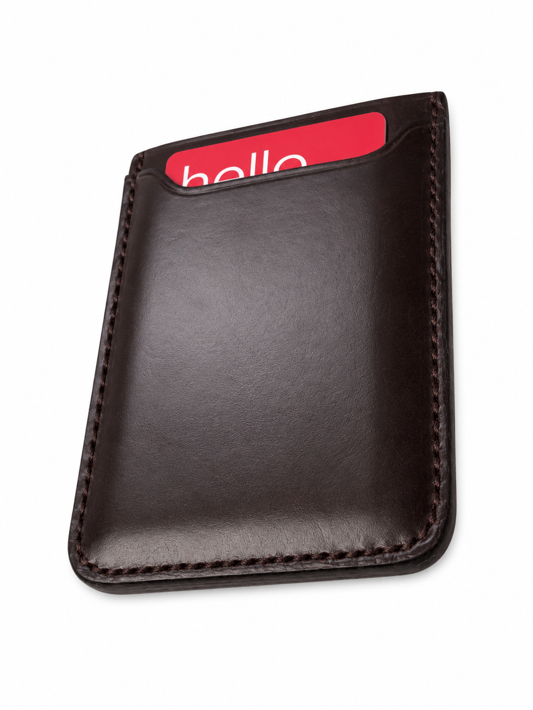 Beren Burgundy Card Holder