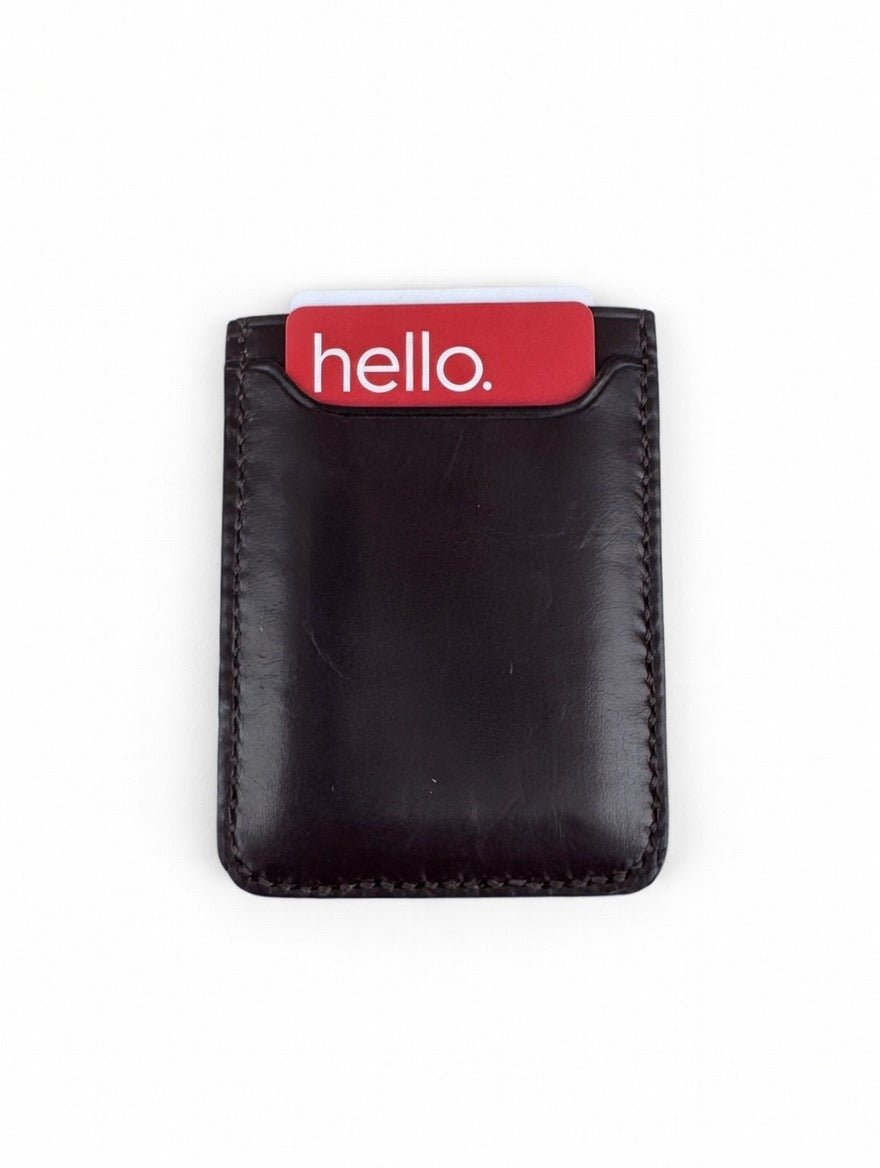Beren Burgundy Card Holder